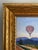 Contemporary Contemporary Oil on Canvas Landscape With Hot Air Balloon, Signed & Framed For Sale - Image 3 of 10