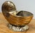 Vintage Brass Nautilus Shell Planter For Sale - Image 4 of 9