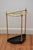 Demi Lune Brass Umbrella Stand, 1920 For Sale - Image 4 of 11