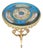 19th Century French Hand-Painted Porcelain Table with Gilt Bronze in the style of Sèvres, 1890s For Sale