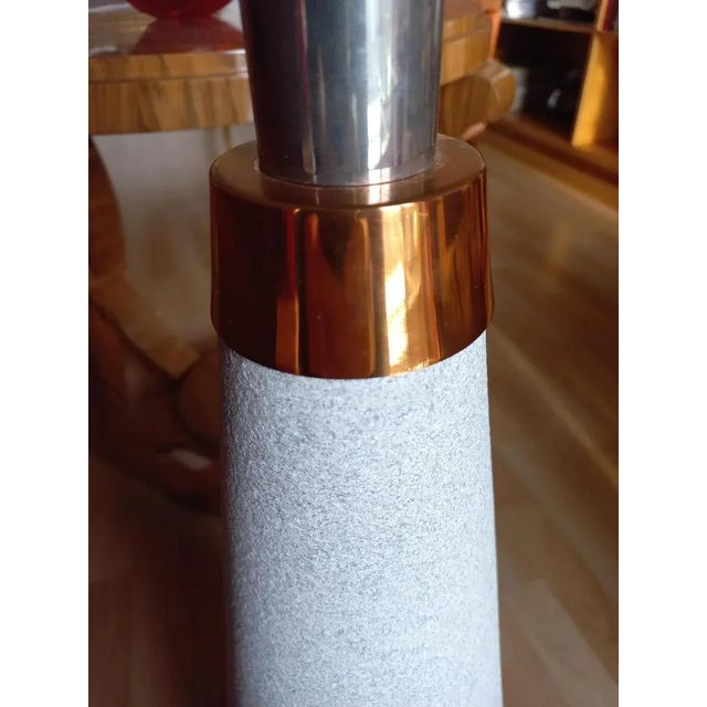 Metal Large Vintage Floor Lamp For Sale - Image 7 of 8