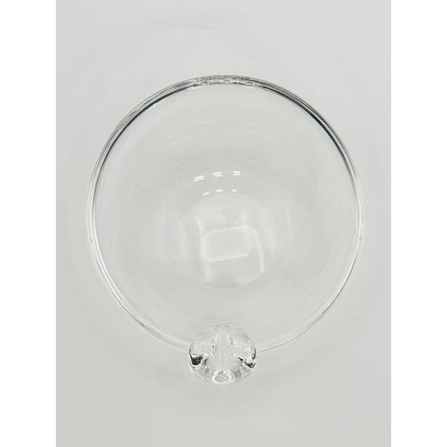 Mid-Century Modern Mid 20th Century Modern Steuben Crystal Art Glass Ash Tray For Sale - Image 3 of 5