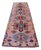 Textile 1970s Runner Rug Turkish Hand-Knotted Rug Pink Hallway Decor Kitchen Runner 3x10 Ft Approx For Sale - Image 7 of 18