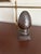 English Bronze-Finish Cast Metal Pineapple Finial Garniture Statue For Sale - Image 3 of 8