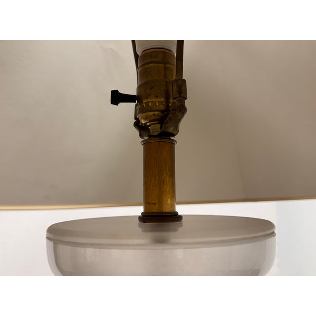 Odada Seguso Glass Vase Table Lamp For Sale - Image 9 of 13