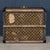 Metal Vintage French Trunk in Monogram Canvas from Louis Vuitton, 1920 For Sale - Image 7 of 18