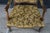 Vintage Italian French Provincial Bergere Armchair Fauteuil Library Lounge Chair For Sale - Image 10 of 18