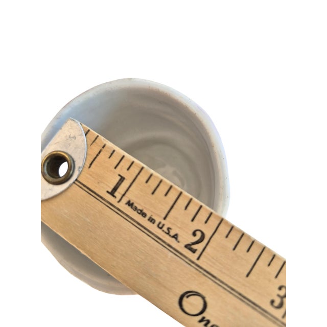 Vintage Porcelain Hand Planter Trinket Dish 1950's Mid Century Ring Holder For Sale - Image 13 of 15