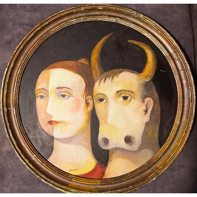 1980s Pepe Morales, Córdoba, Málaga, Marbella, 1985, Mixed Media, Oil, Framed For Sale - Image 5 of 5