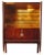 1920s De Coene Freres Belgian Art Deco Display Case, Cocktail Bar, Vitrine , Curio Cabinet "Voltaire" For Sale - Image 9 of 9