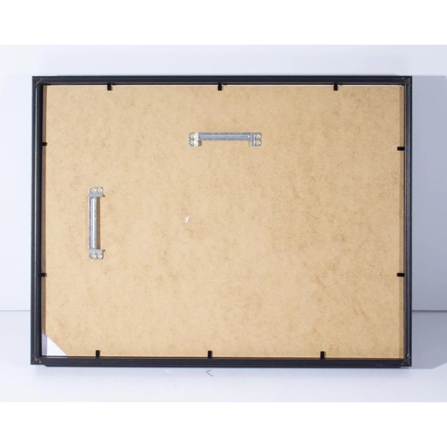 Blue 1967 Watercolor and Ink Painting of Pike National Forest by Harry Hilson For Sale - Image 8 of 8