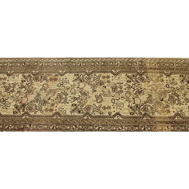 Textile 1950s Old Vintage Persian Tafrash Area Rug 2x16 For Sale - Image 7 of 11