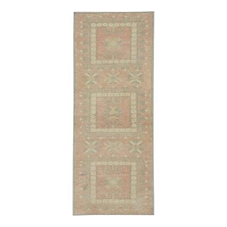 Oriental Hand Knotted Rug Turkish Mini Rug 1'2" x 2'10" For Sale