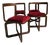 Vintage Italian Dining Chairs, 1960s, Set of 4 For Sale