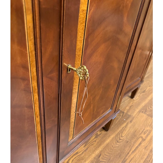 Hepplewhite Four Door Buffet by Leighton Hall - Showroom Sample For Sale In Atlanta - Image 6 of 13