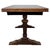Antique Early 20th Century English Oak Draw-Leaf Refectory Dining Table For Sale - Image 6 of 8