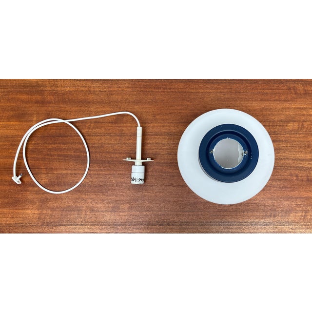 Mid-Century Space Age German Glass Pendant Lamp from Staff, 1970s For Sale - Image 15 of 18