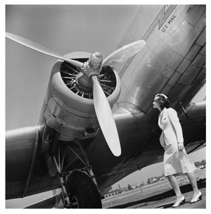 'American Airlines School' Unframed Archival Pigment Print