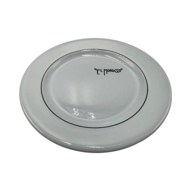 Vintage El Morocco Nyc Nightclub Salad Dessert Plate For Sale In Washington DC - Image 6 of 12