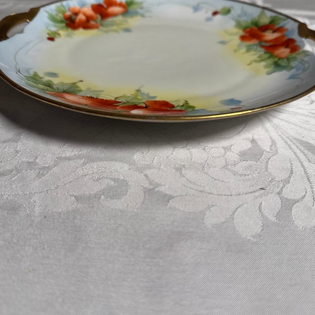 American Antique Gotham, Austria “Poppy” Serving Plate. For Sale - Image 3 of 5