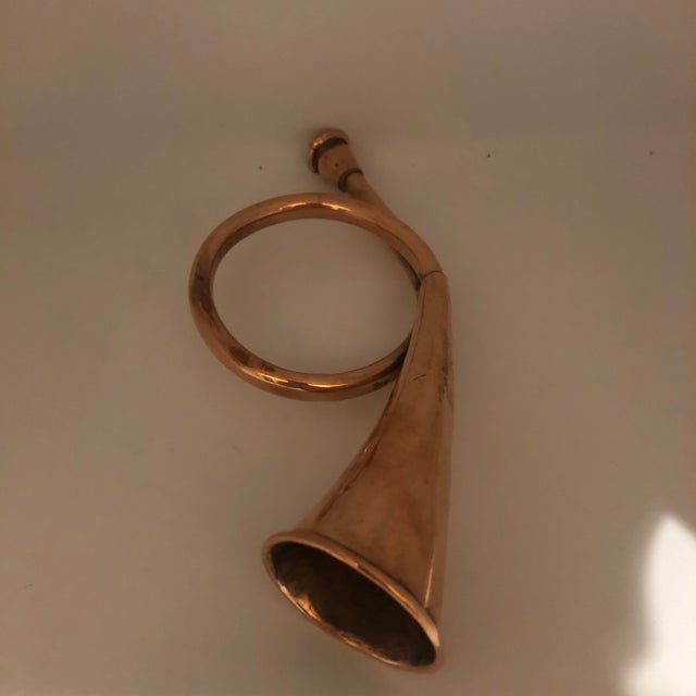 Vintage Copper and Brass English Hunting Horn Chairish