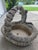 Vintage Cement Garden Planter Basket For Sale - Image 12 of 13