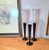 Sleek and sculptural, this set of Northern Lights tealight holders offers a refined balance of modern design and soft...