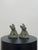 Elegant and substantial, this pair of heavy cast bronze Scottish Terrier bookends was designed by noted American sculptor...