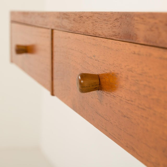 Mid-Century Modern Danish Shelving Unit with Desk, 1960s For Sale - Image 9 of 14