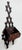 Victorian Antique Wall-Mount Wood Tramp Art Letter Holder For Sale - Image 3 of 7