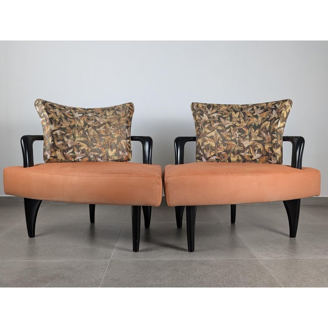 Exclusive Esprit modular sofa designed by Brunati and Zerbaro for the Italian firm Brunati in the 1980s. This very rare...