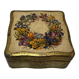 Italian Venetian Trinket Box For Sale