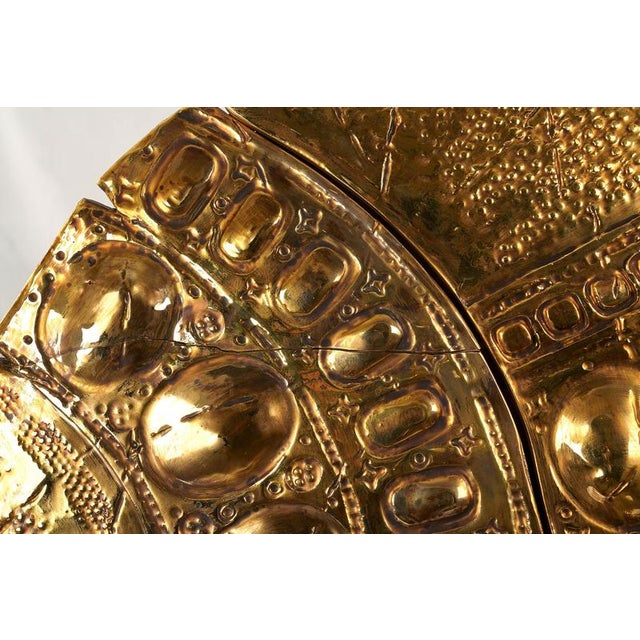 Large Gold Luster Oris Sculpture by deBlona For Sale - Image 9 of 10