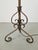 Adjustable Wrought Iron Floor Lamp, 1930s For Sale - Image 6 of 7