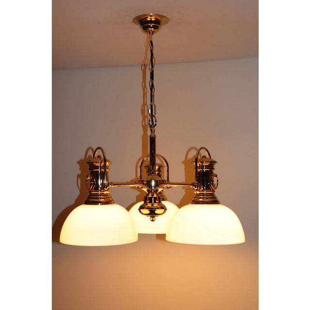 1990s Maritime Nostalgia Inspired Ship Pendant Lamp For Sale - Image 10 of 13