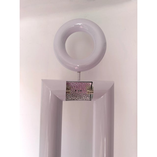 Pair of Metal Floor Lamps Boy and Girl by Remo Buti for Neofos. Italy, 1980s For Sale - Image 6 of 12