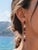 Not Yet Made - Made To Order Garnet & Pearl Drop Multi-Shape Earrings, Silver, Gold, Pair For Sale - Image 5 of 10