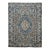 1970s Vintage Persian Handmade Wool Cotton Area Rug For Sale