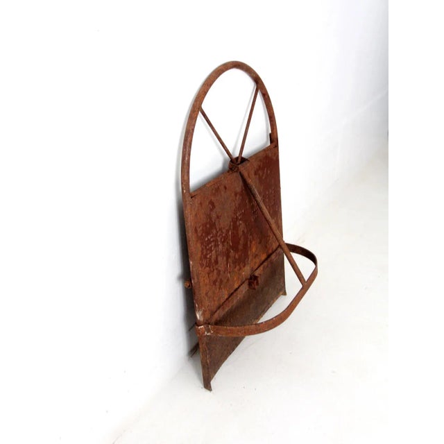 Antique Metal Hay Door For Sale - Image 9 of 10