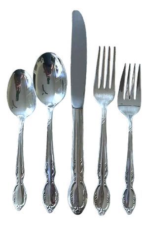 Vintage Rogers “Royal Manor” Silver Plate Flatware Service for 10 to 12 — 62 Pieces
