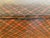 Red 19th C. Antique Scottish Tartanware Trunk For Sale - Image 8 of 11