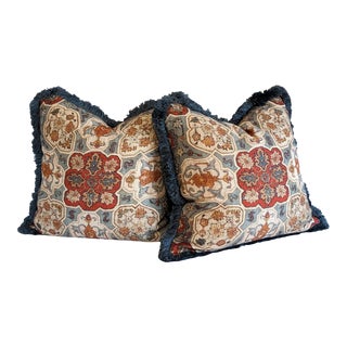 Colefax & Fowler Perseus Pillows - Set of 2 For Sale