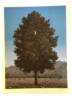 After René Magritte, September 16, 2010, Lithograph