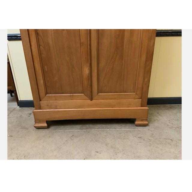 Antique Wardrobe in Ash, 1880 For Sale - Image 9 of 10