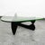 Mid Century Modern Coffee Table Isamu Noguchi Herman Miller Black 50 Inch MCM For Sale - Image 10 of 12
