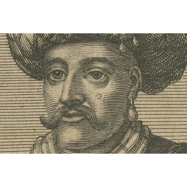 E. Nessenthaler, Portrait of Assan Aga, 1687, Print For Sale - Image 4 of 6