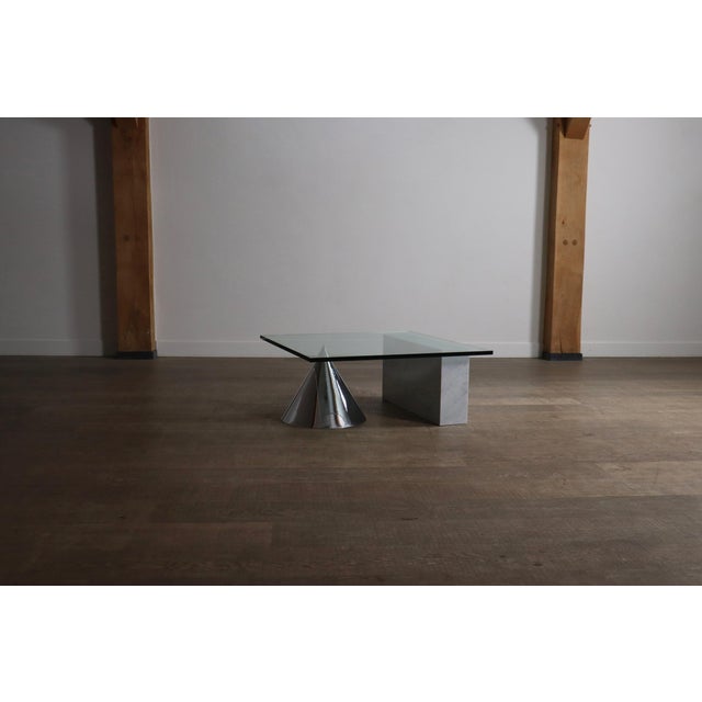 Kono Coffee Table by Lella and Massimo Vignelli for Casigliani, Italy, 1984 For Sale - Image 9 of 11