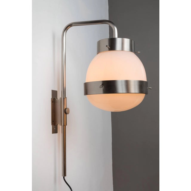 Artemide 1960s Sergio Mazza 'Delta' Wall Lights for Artemide For Sale - Image 4 of 10