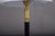 1950s Mid-Century Hollywood Regency Brass and Black Column Desk Lamp with Fluted Gilt Accents, Europe, 1950s For Sale - Image 5 of 11