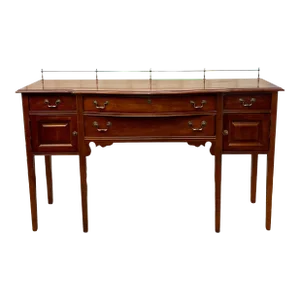 Vintage Broyhill Chippendale Style Cherry Sideboard